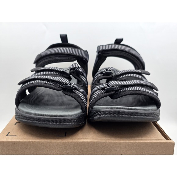 Propet TravelActiv Adventure Women's Sandal – Black & Gray - Size 11 - Picture 2 of 11